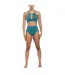 Bas De Maillot De Bain Cheeky Femme Vert Nike-3