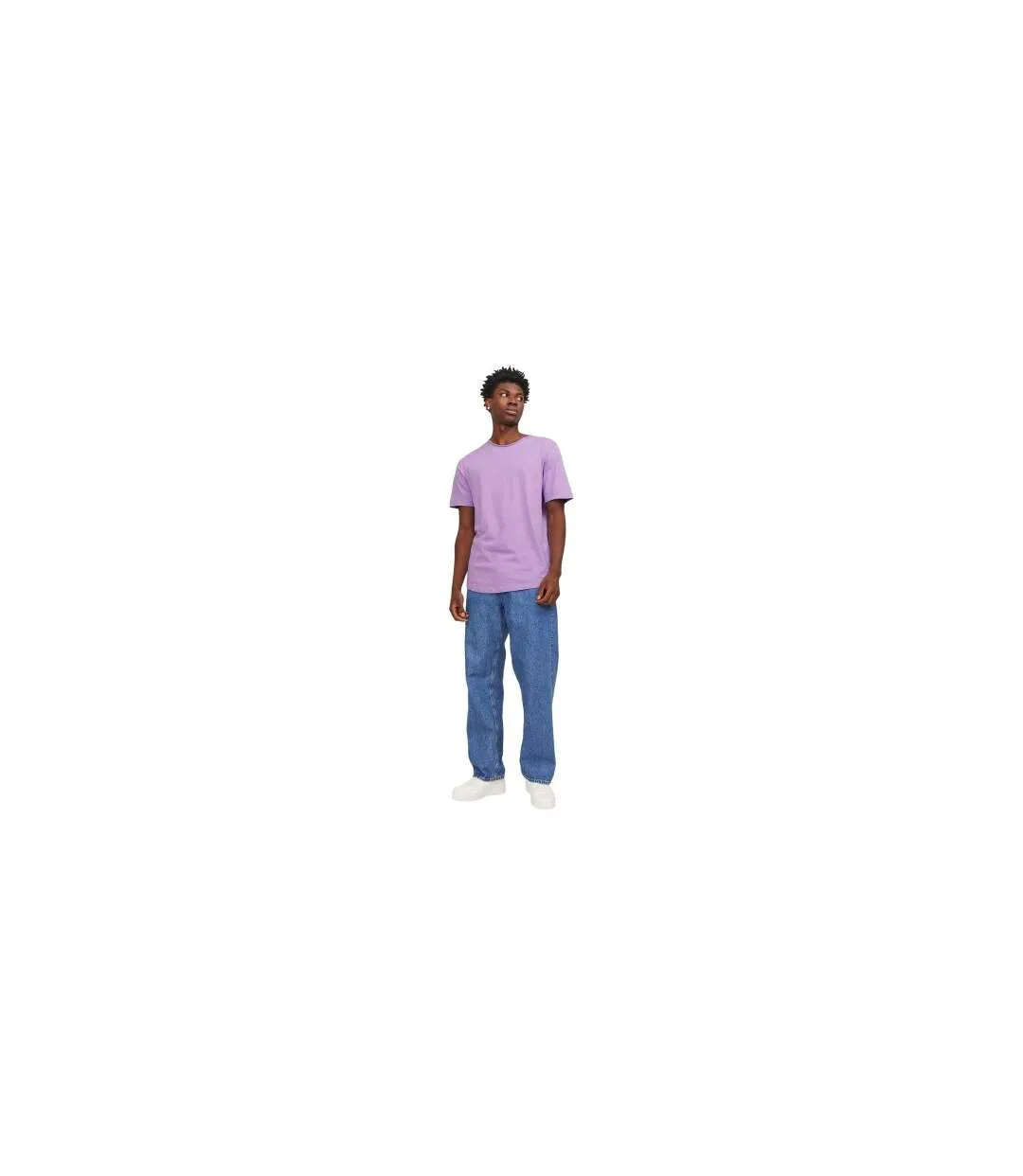 T-shirt Motif/style Uni Homme Parme Jack And Jones-1