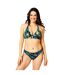 Womens/ladies Icon Venetian Bikini Bottoms Dark Jungle Biba-2