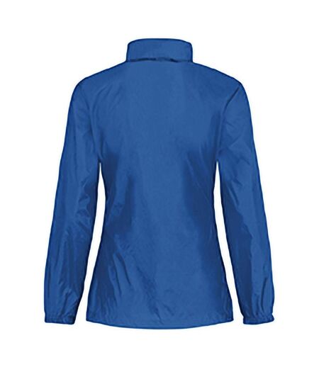 B&c Womens/ladies Sirocco Lightweight Windproof, Showerproof & Water Repellent Jacket Veste Légère Coupe-vent, Imperméable Et Déperlante Bleu Roi B And C