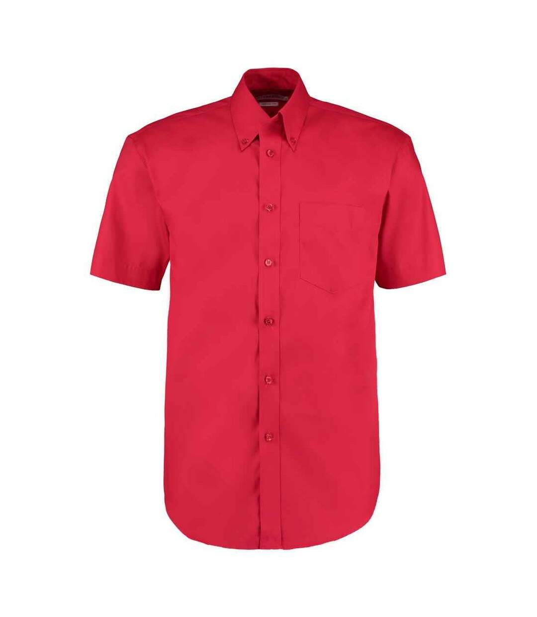 Chemise Manches Courtes Premium Homme Rouge Kustom Kit-1