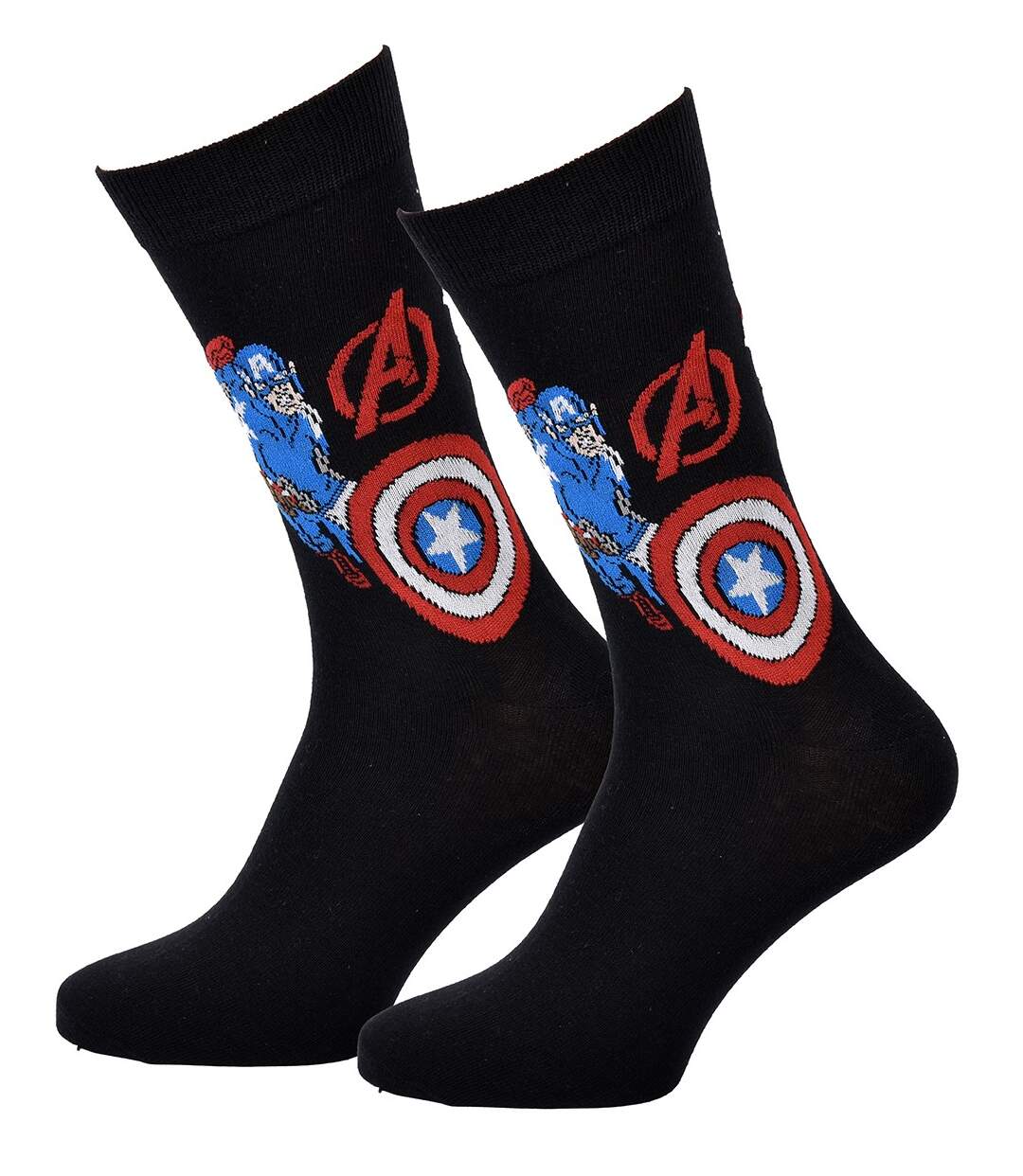 Chaussettes Pack Cadeaux Homme SUPERHEROS CAPTAIN24B-1