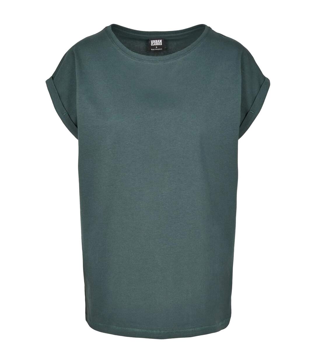T-shirt Femme Vert Bouteille Urban Classics-1