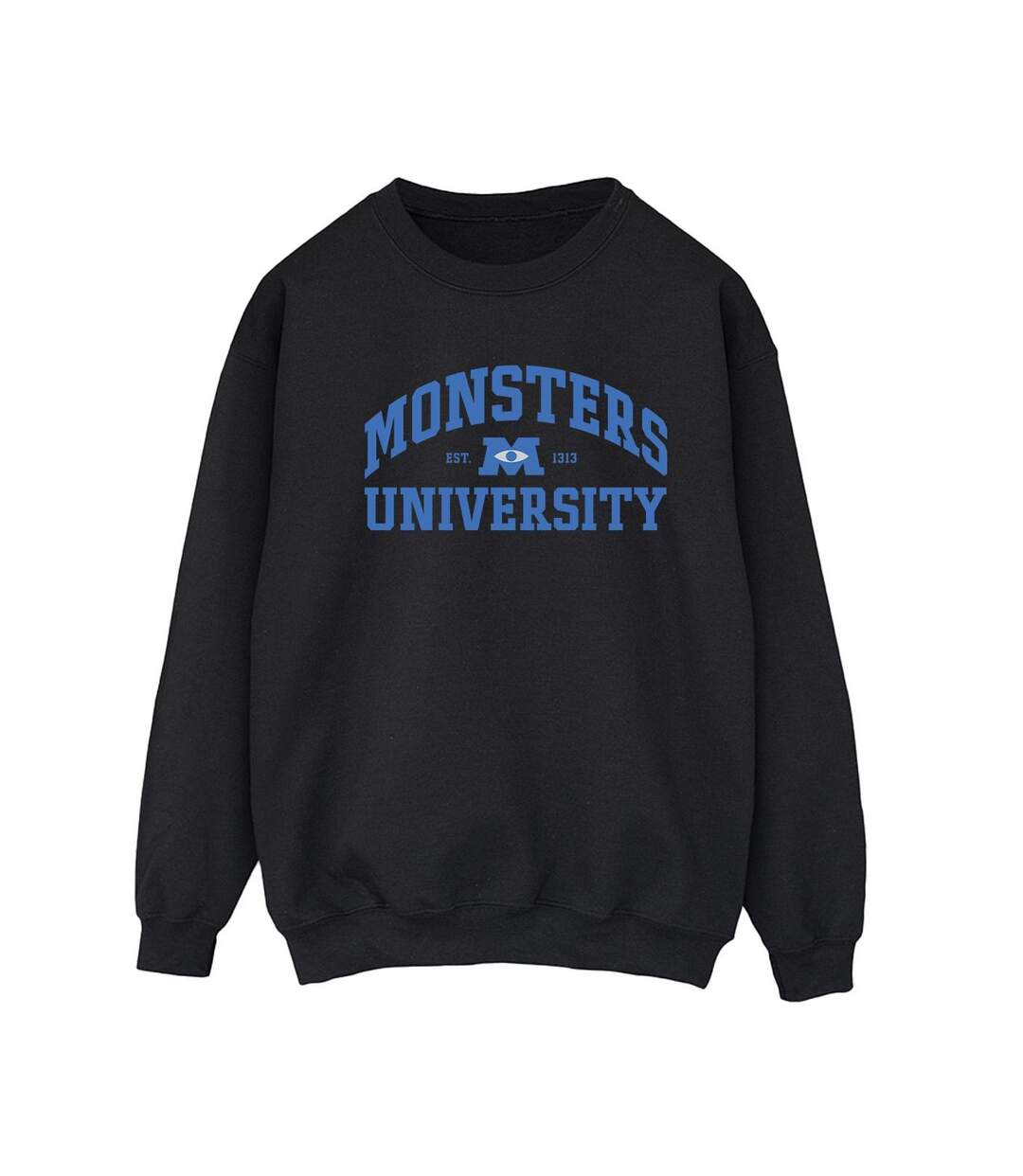 Disney Sweatshirt logo Monsters University Femme/Ladies (Noir) - UTBI29608-1