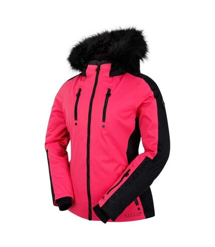 Blouson de ski frenzied femme rose vif Dare 2B