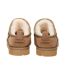 Chaussons Bottines Femme Marron Gris EverAu-2