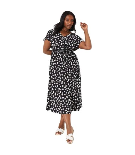 Robe mi-longue femme monochrome Dorothy Perkins