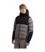 Mens Delabole Padded Jacket Grey Marl Trespass-1