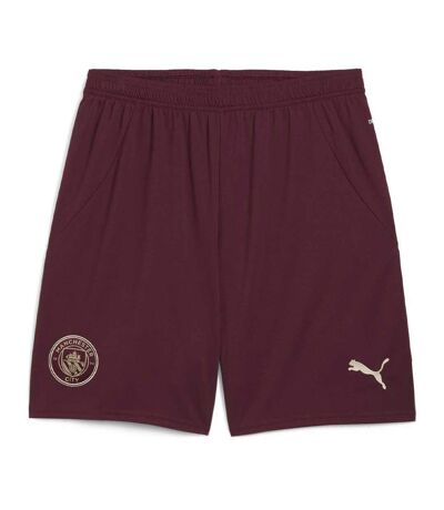 Manchester city short bordeaux homme puma 2024/25 - l