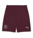 Manchester city short bordeaux homme puma 2024/25 - l-1