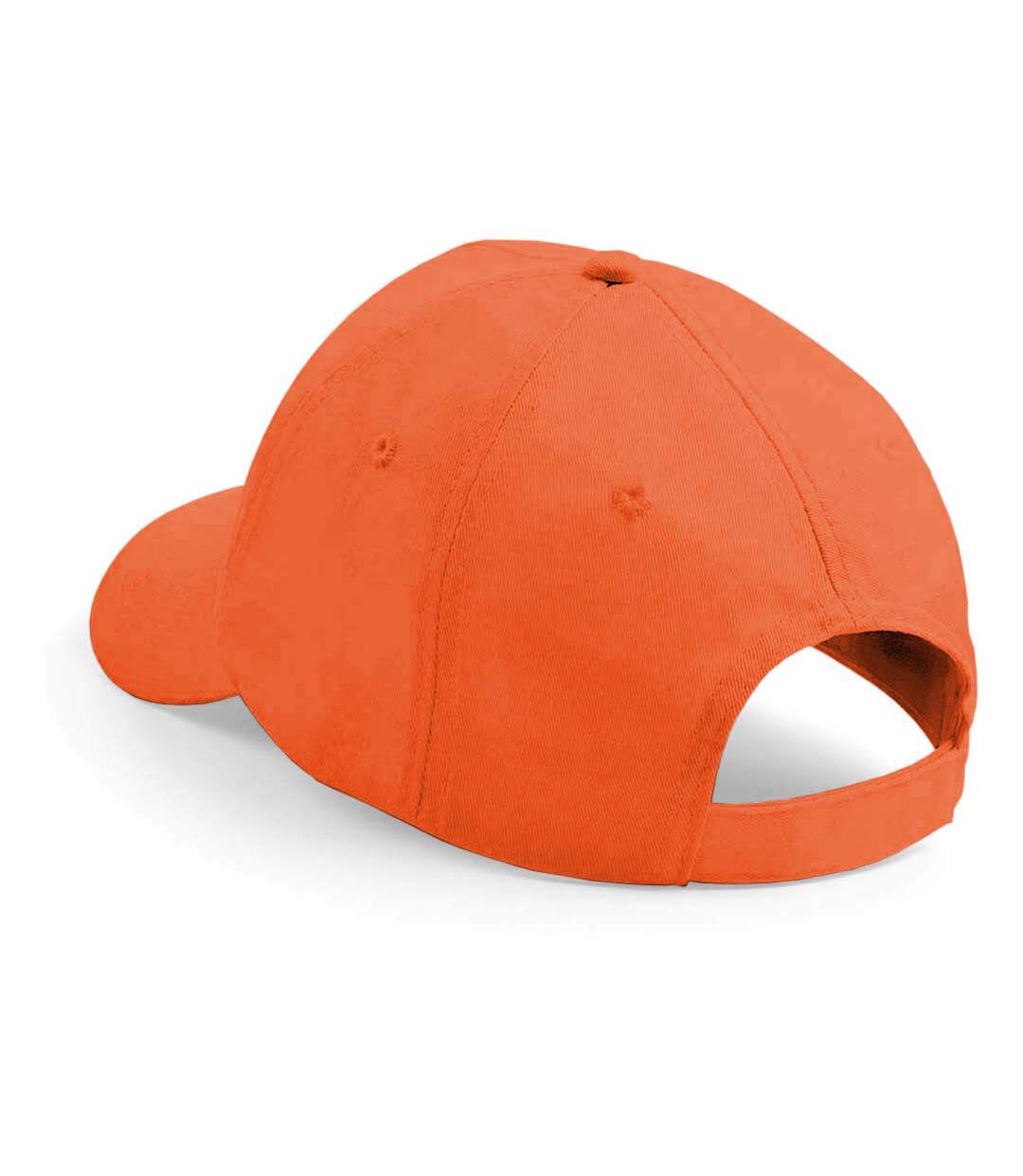 Lot de 2  casquettes de baseball adulte orange Beechfield-2