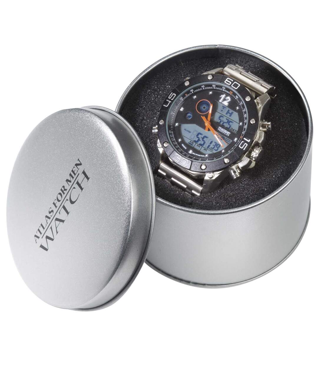 Men s Dual Display Sports Watch Atlas For Men