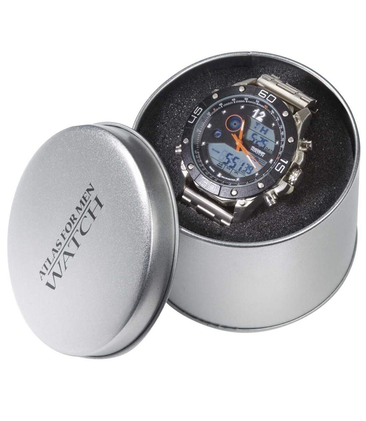 Armbanduhr CHRONO-Sport mit Doppelanzeige Atlas For Men