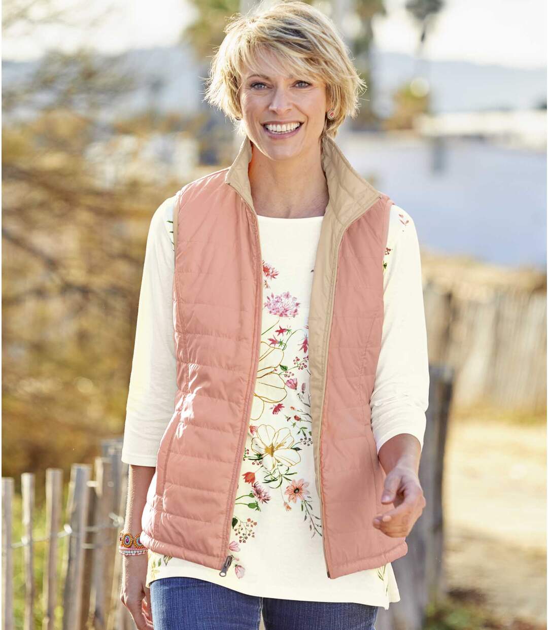 Omkeerbare bodywarmer-2