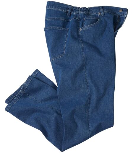 Men's Blue Regular-Fit Jeans