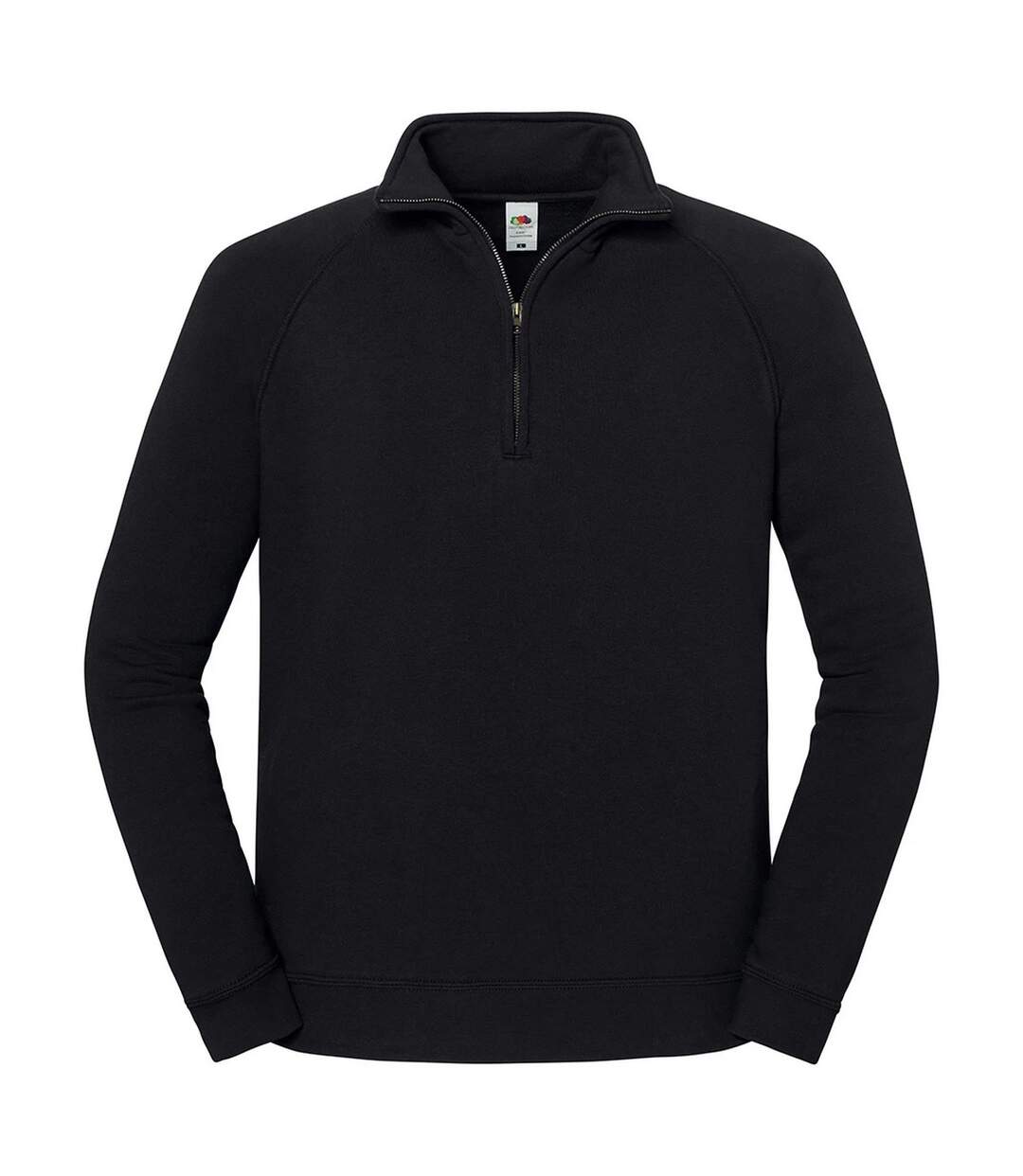 Unisex Adult Iconic Premium Sweatshirt Black Fruit Of The Loom-1