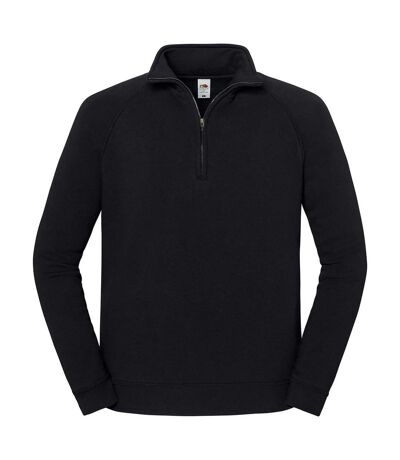 Unisex Adult Iconic Premium Sweatshirt Black Fruit Of The Loom