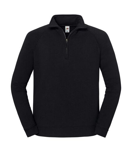 Unisex Adult Iconic Premium Sweatshirt Black Fruit Of The Loom