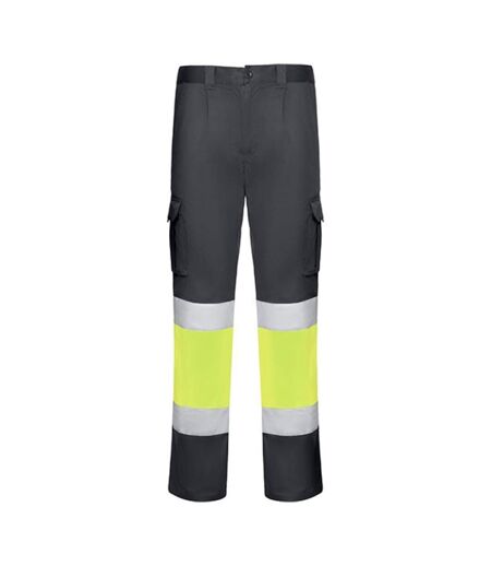 Pantalon Homme Plomb Jaune Fluo Roly Workwear