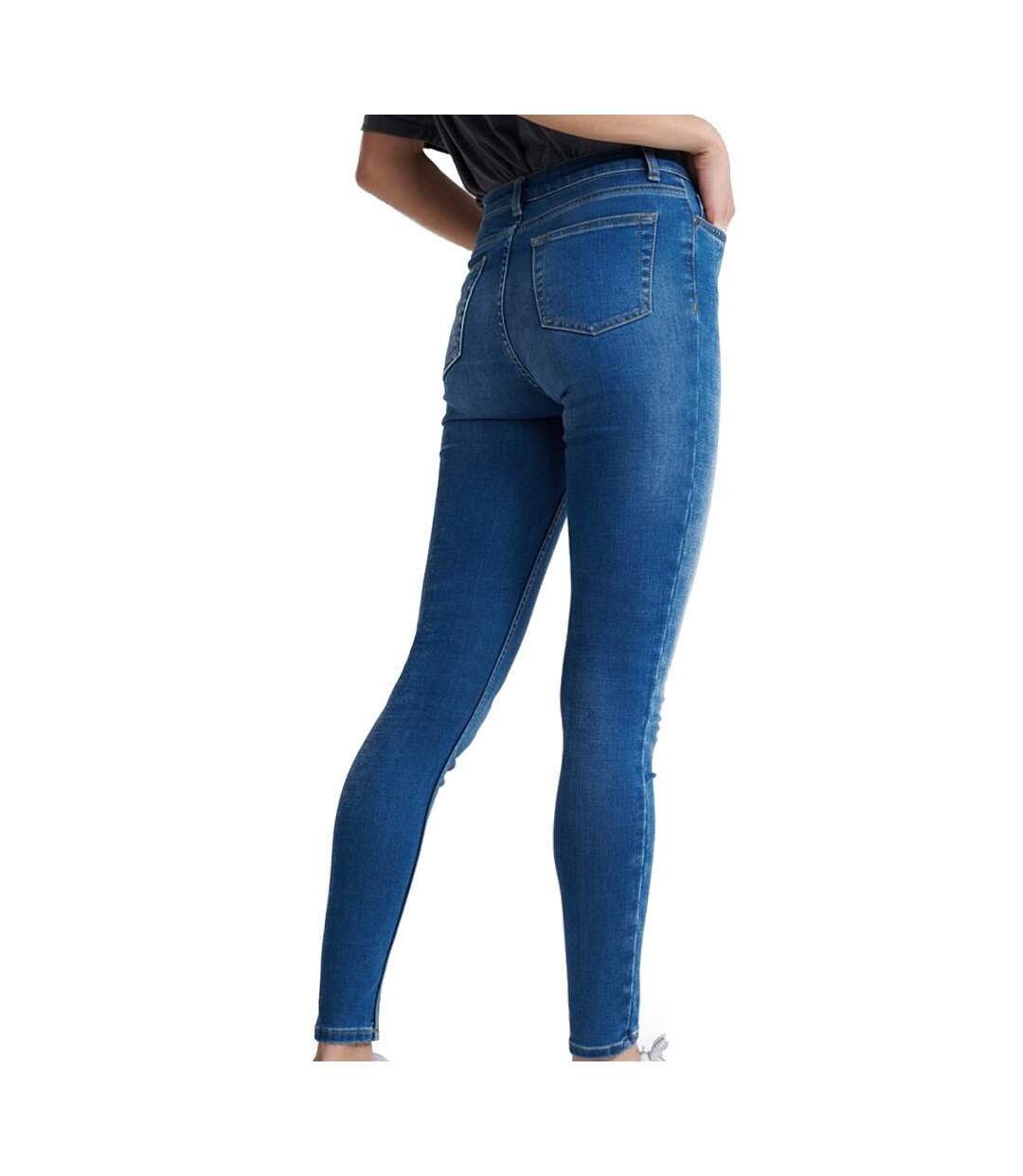 Jean Skinny Bleu Femme Superdry Rise - 25-2