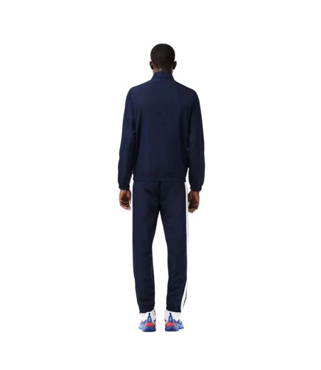 Ensemble De Survêtement Sportsuit Homme Bleu Marine Blanc Lacoste