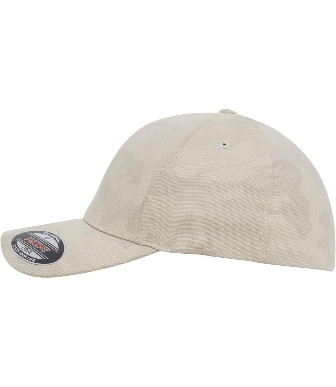 Casquette flexfit beige camouflage Yupoong-3