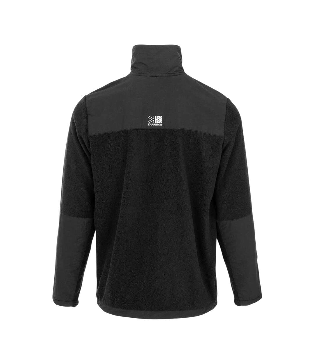 Mens Base Camp Fleece Jacket Black Karrimor-2