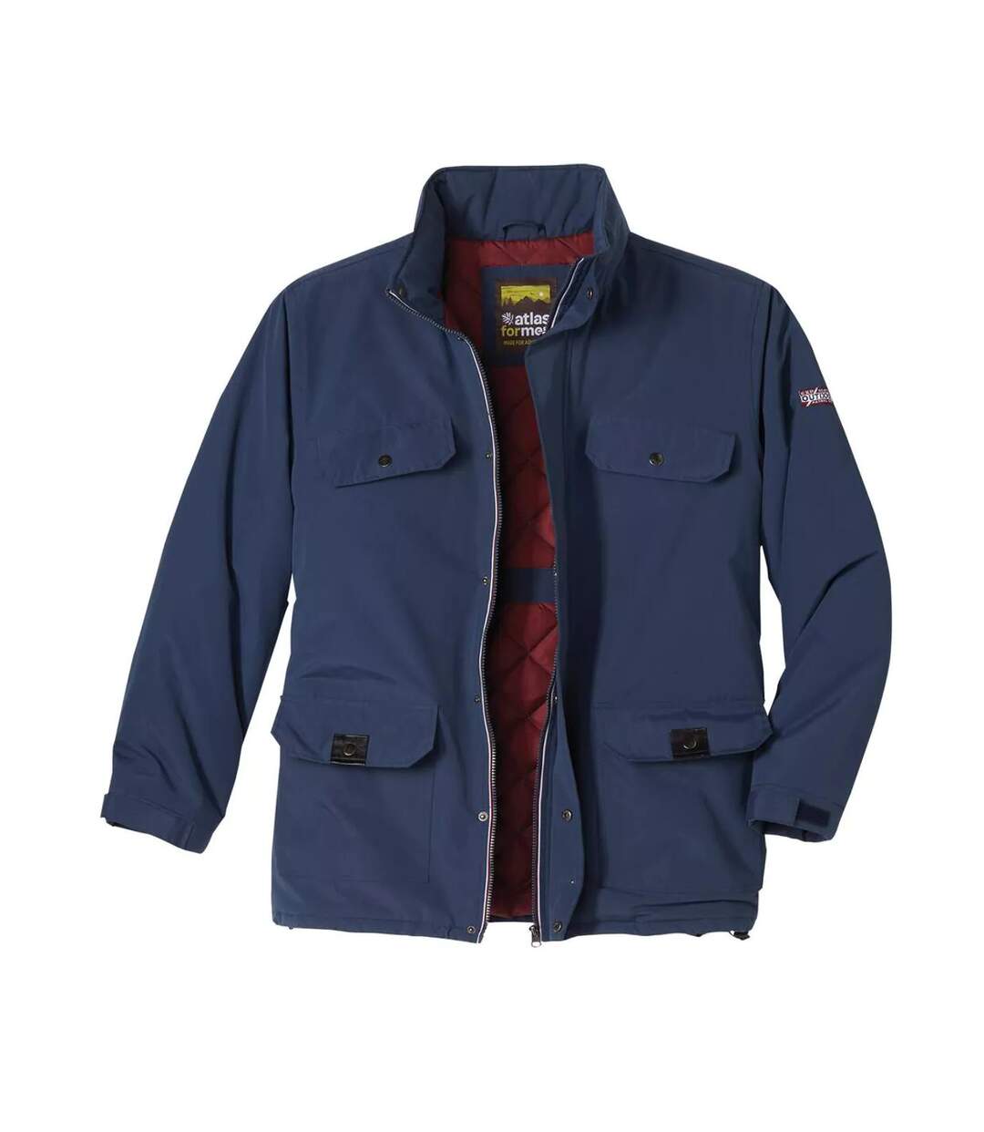 Parka homme bleu marine Atlas For Men-1