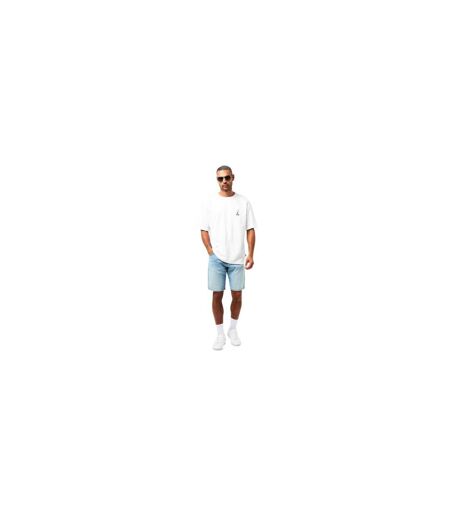 T-shirt Motif/style Imprimé Graphique Orange Homme Blanc Boss