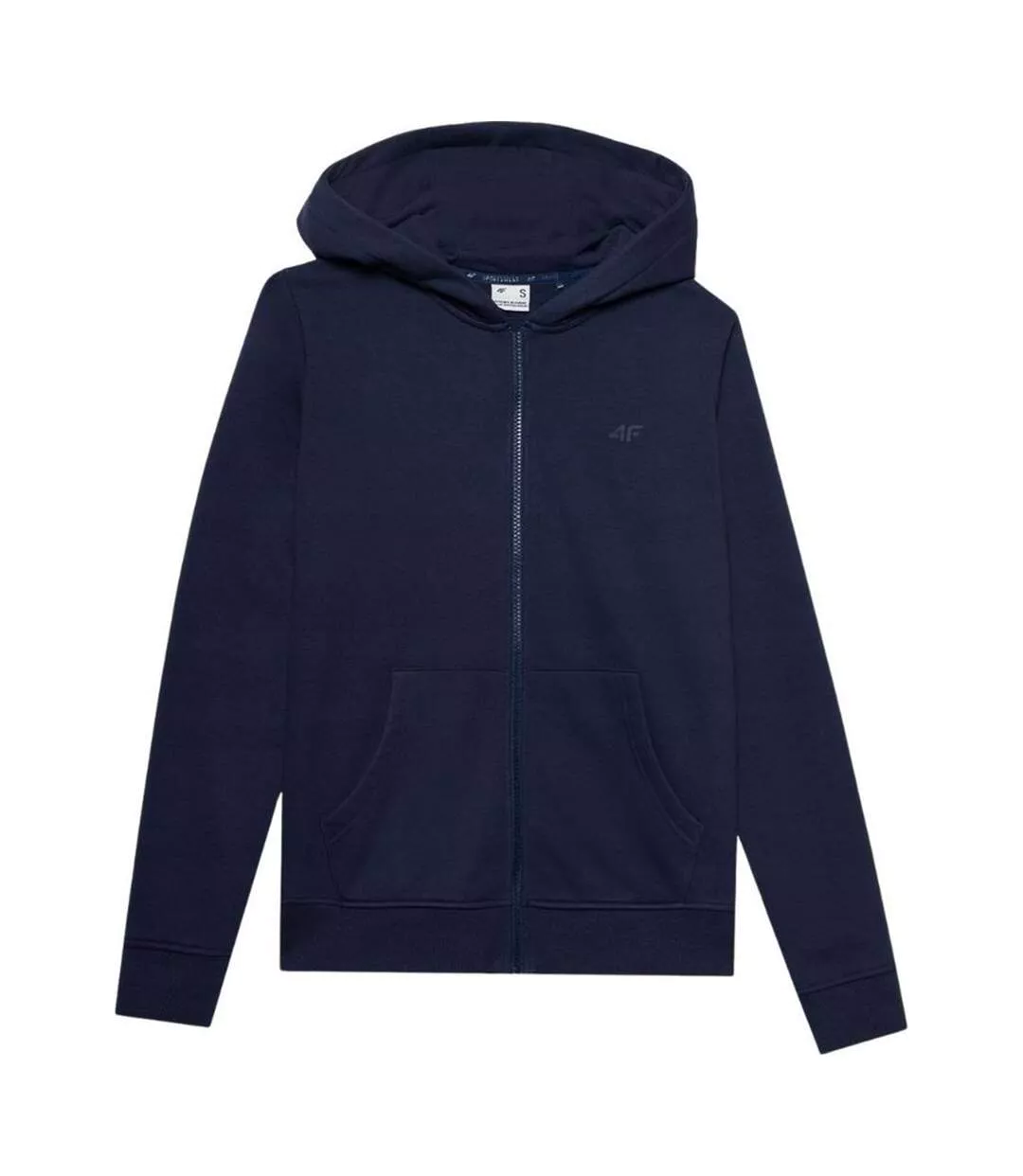 Veste À Capuche F0956 Femme Bleu Marine 4F-1