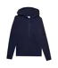 Veste À Capuche F0956 Femme Bleu Marine 4F-1