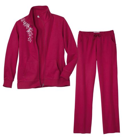 Women's Loungewear Set - Bright Pink