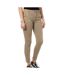 Jean Skinny Beige Femme My Tina's Boutons - L