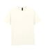 Mens Plain Lightweight T-shirt Off White Gildan-1