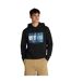 Sweat À Capuche Motif/style Drapeaux Homme Noir Tommy Jeans-2
