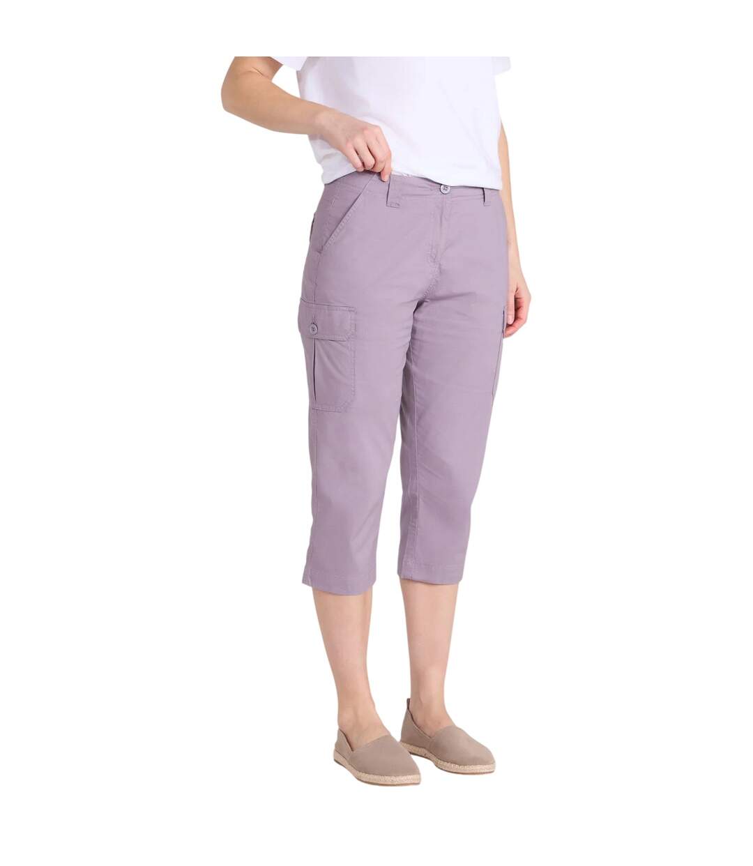 Pantalon À Poches Coastal Femme Gris Mountain Warehouse-1