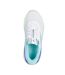 Womens/ladies Max Run Max Cushioning Trainers White Multicoloured Skechers-4