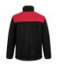 Mens Pw2 Fleece Jacket Black Red Portwest-3