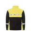 Mens 7300 Fleece Jacket Black Yellow Projob-2