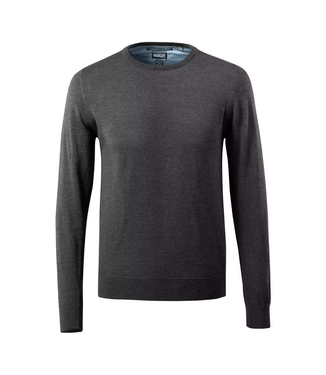 Mens Frontline Knitted Jumper Dark Anthracite Light Grey Mascot-1
