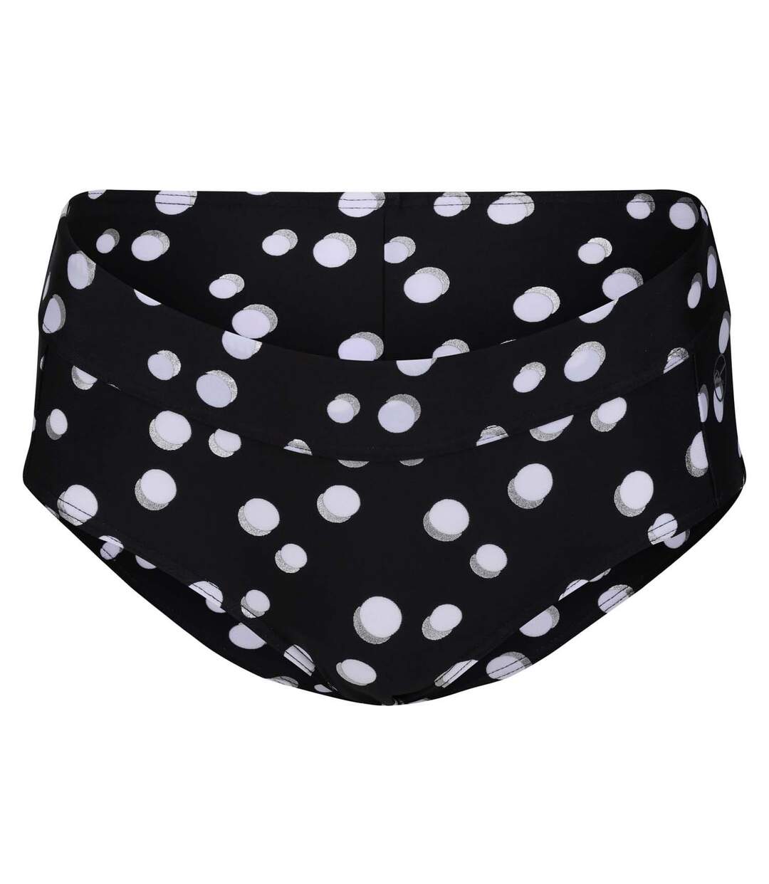 Bas De Maillot De Bain Paloma Femme Noir Blanc Regatta-4