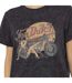 T-shirt à col rond manches courtes femme PinUp Vondutch-2
