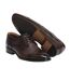 Mens Full Grain Leather Oxfords Dark Brown Mascot-2