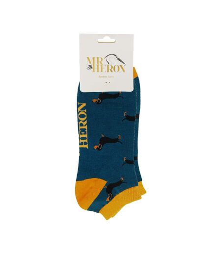 1 Pack Mens Animal Themed Bamboo Trainer Socks