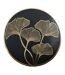 Set de Table en Relief Ginkobello 38cm Noir & Or-1
