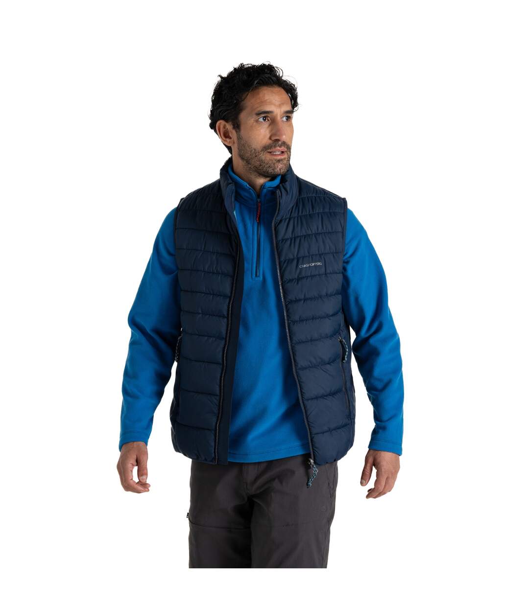 Mens Compresslite Ix Gilet Blue Navy Craghoppers-4
