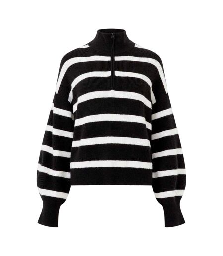 Sweat Motif/style Rayures Horizontales Vhari Adulte Noir French Connection