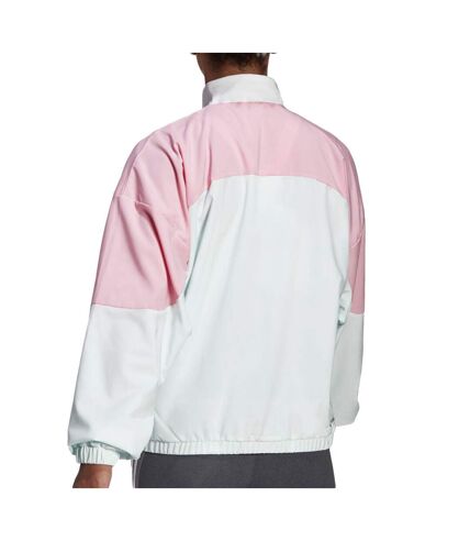 Veste de survêtement Rose/Blanc Femme Adidas Colorblock