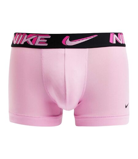 Pack Of 3  Mens Boxer Shorts  Black Green Light Pink Nike