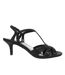 Sandales francie femme noir Lunar